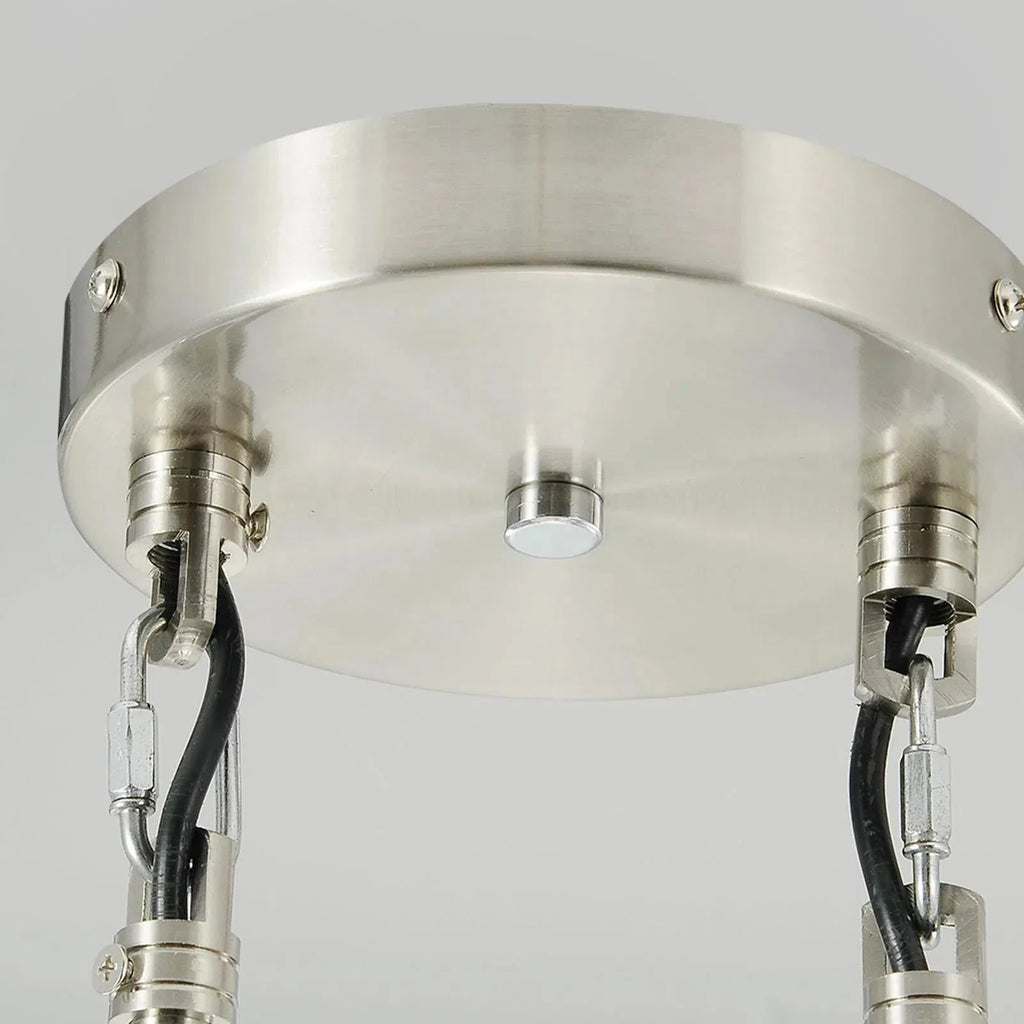 Raindrop Round Chandelier 2-Light 5''