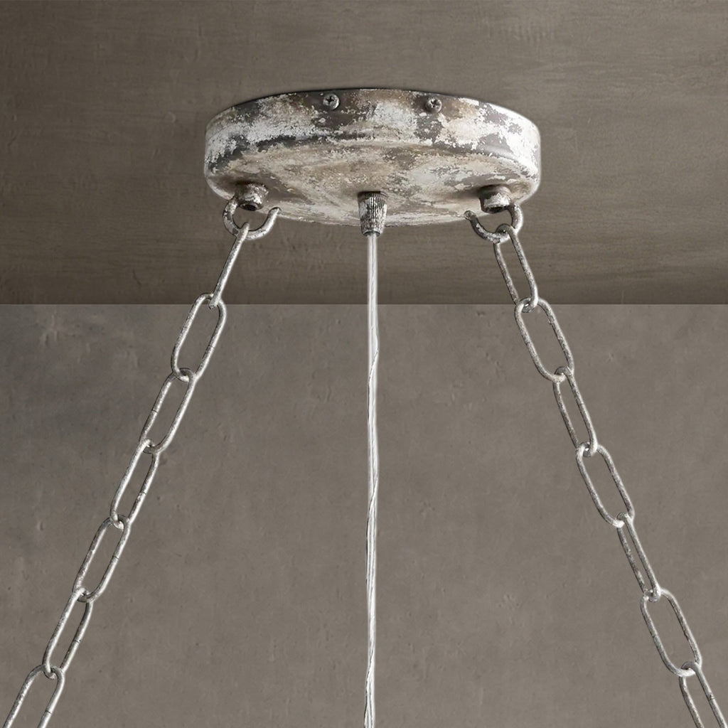 Aurelle Crystal Ball Rectangular Chandelier 47'' 60''