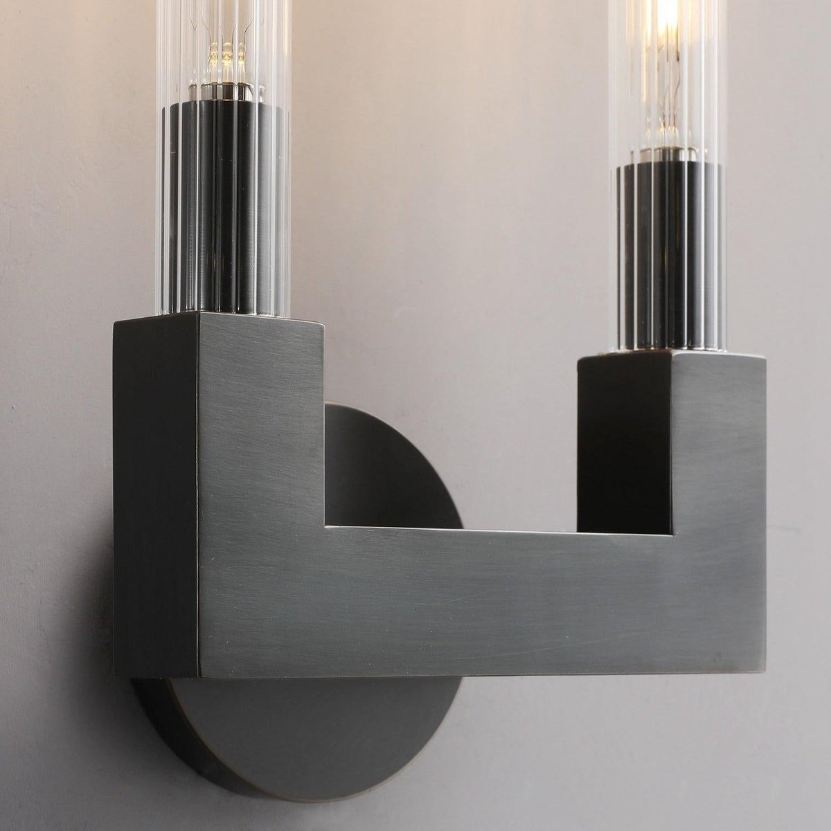 Cannel Double Wall Sconce 18"H