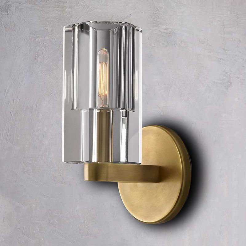 Arcachen Crystal Wall Sconce 9"H