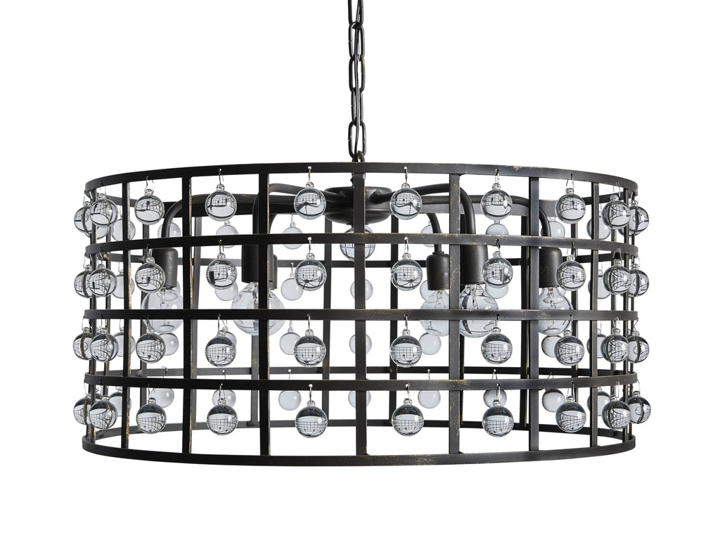 La Cage Round Chandelier 6/8/12 Light