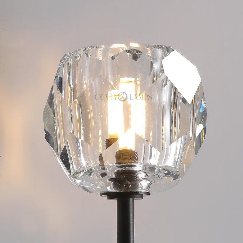 Bille De Crystal Grand Wall Sconce 28"H
