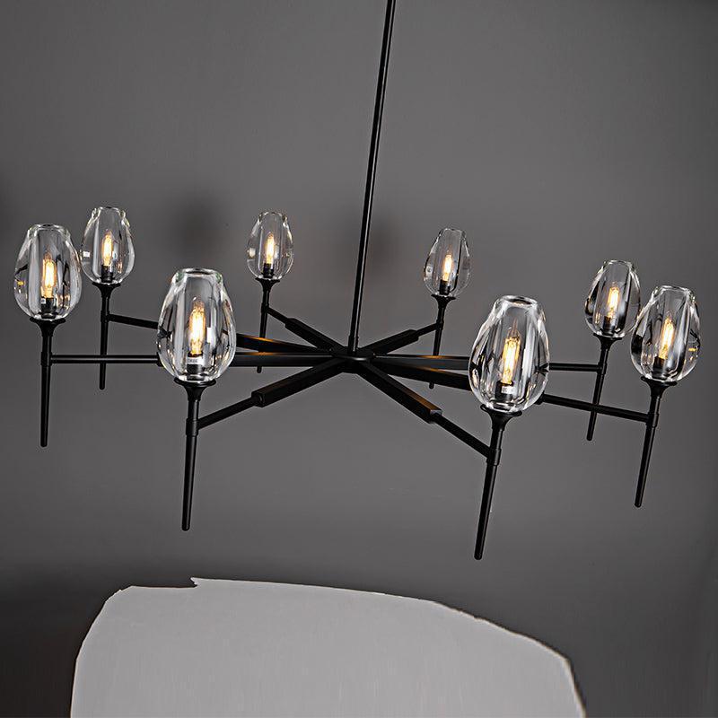 Tulipe Round Chandelier 27''42''54''