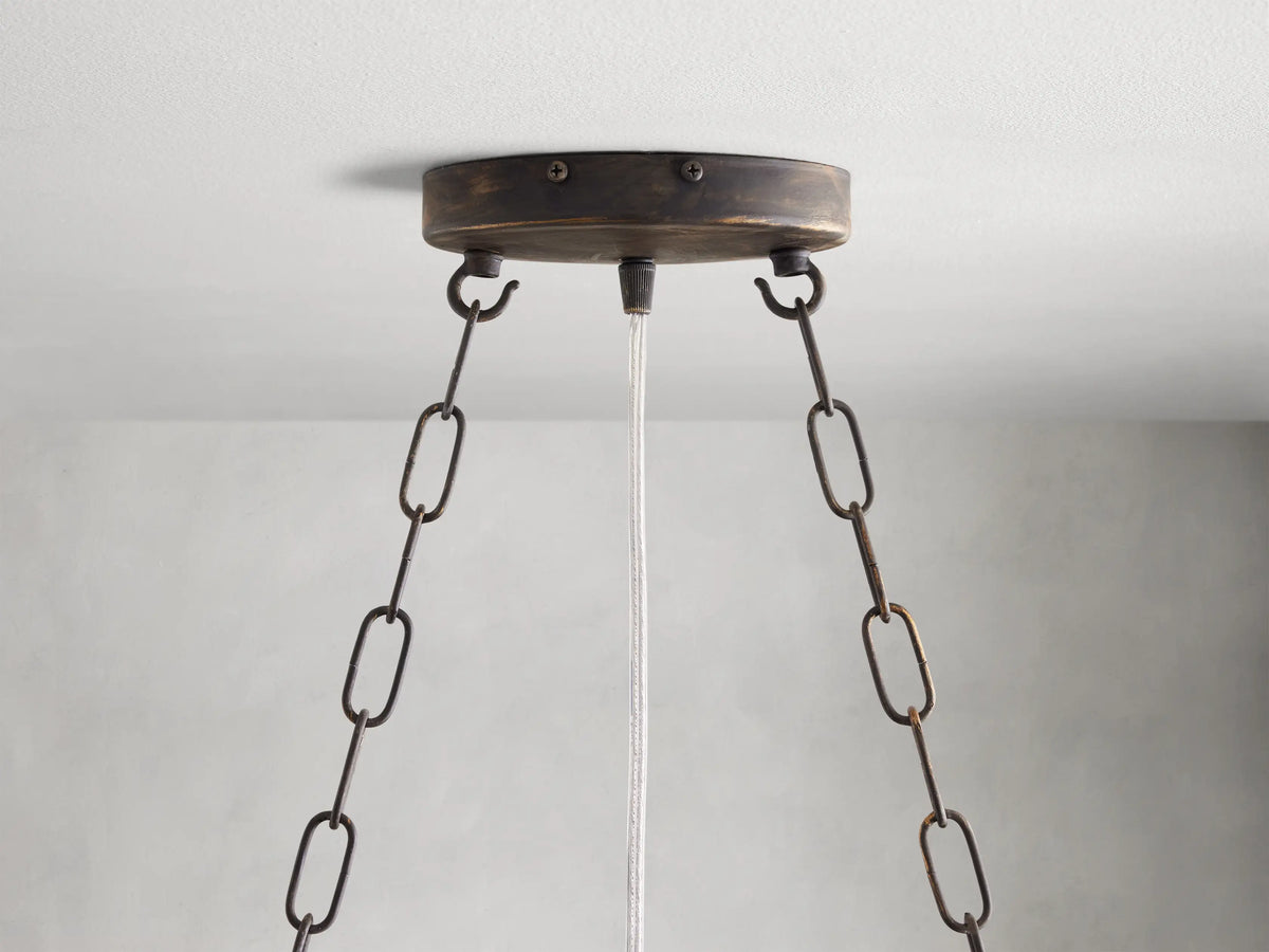 Fiore Oval Chandelier 62''74''