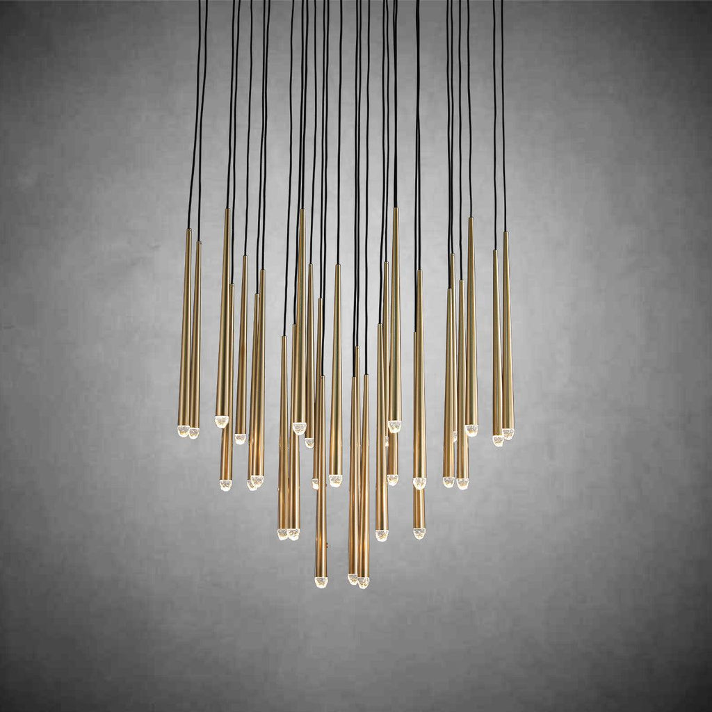Aquitain Round Chandelier 24" 30" 48"