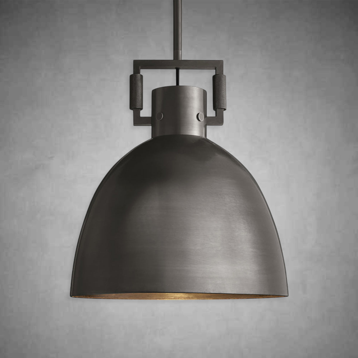 Machine Metal Cloche Pendant 10''14''18''