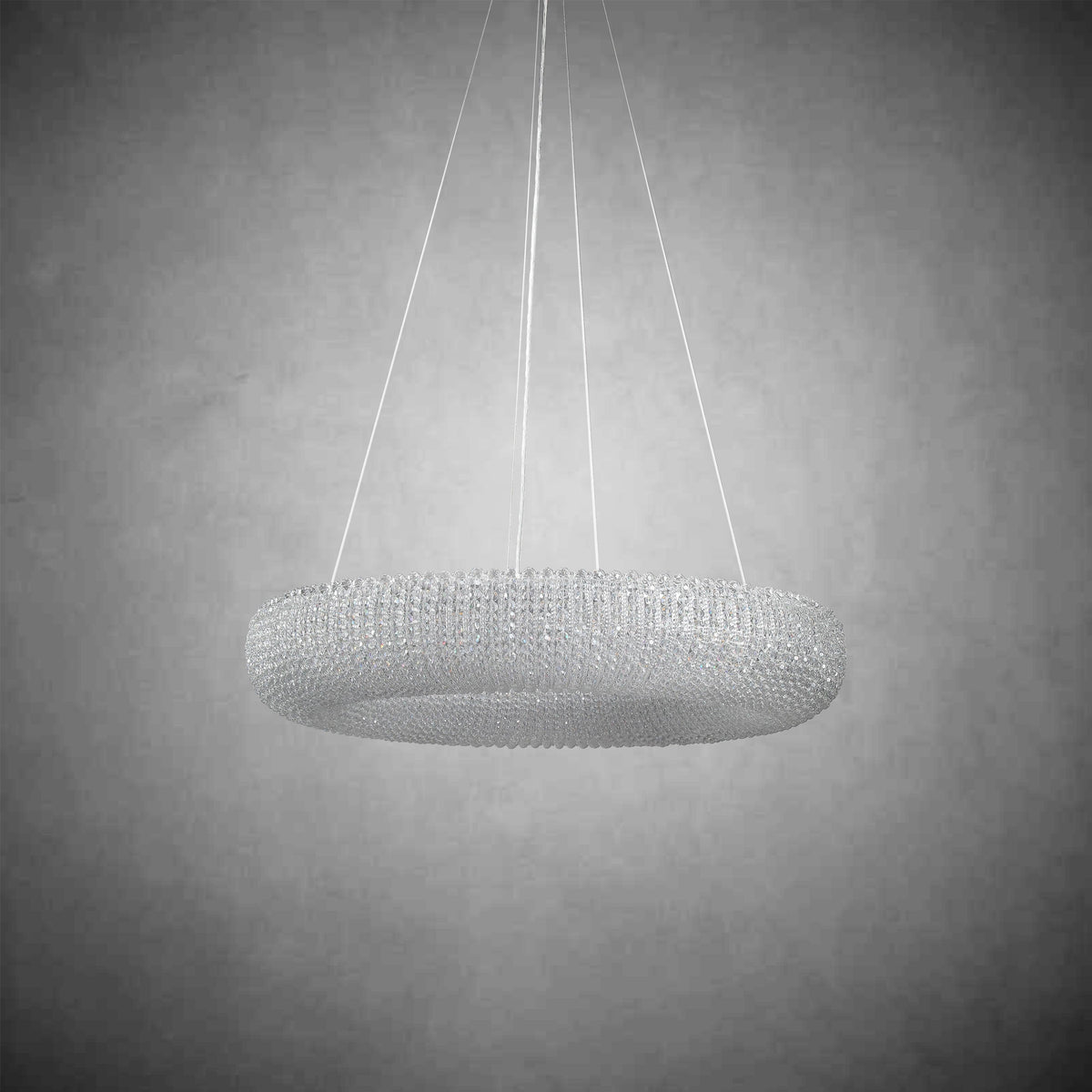 Halos Crystal Round LED Chandelier 32"41''59''72''