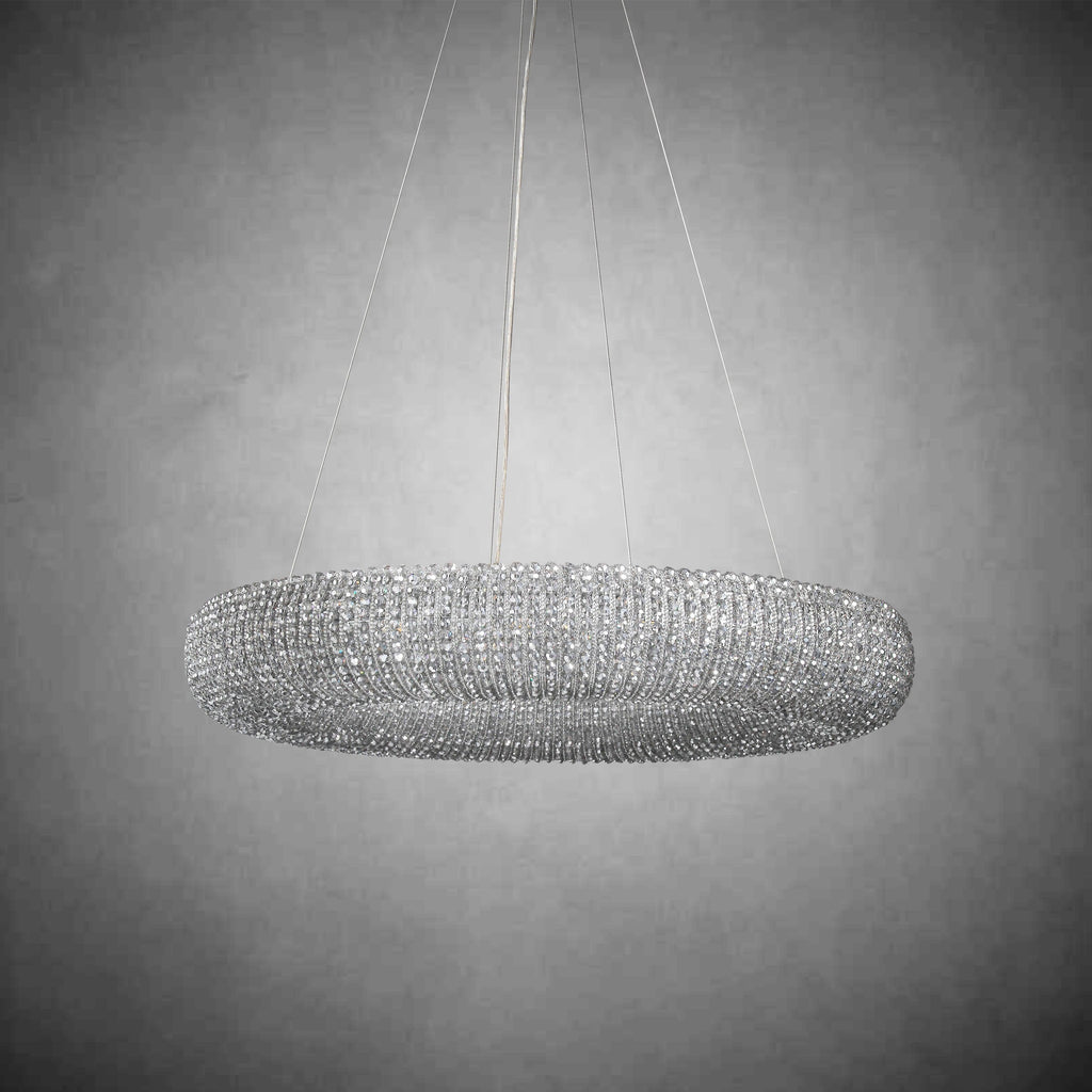 Halos Crystal Round LED Chandelier 32"41''59''72''