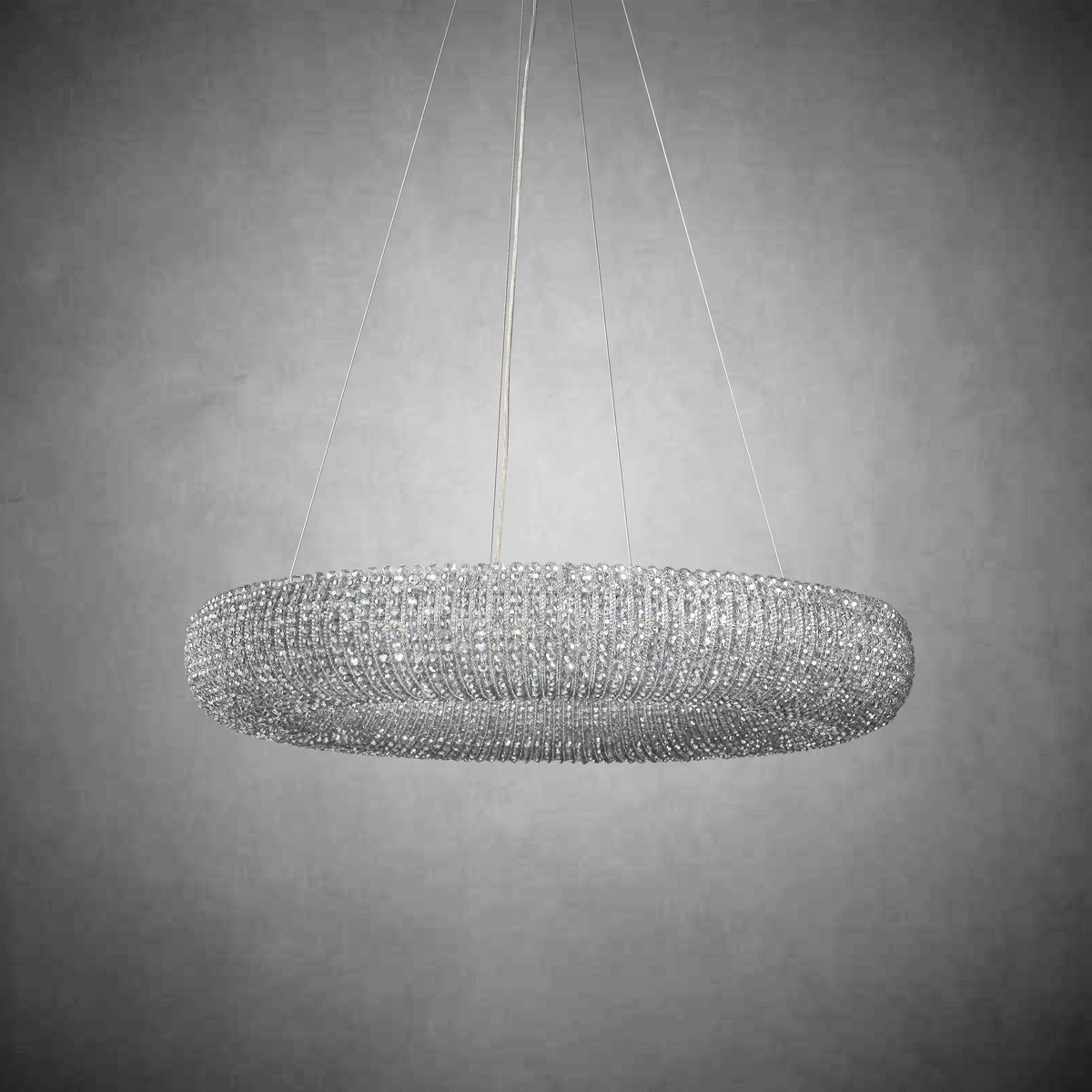 Halos Crystal Round LED Chandelier 32"41''59''72''