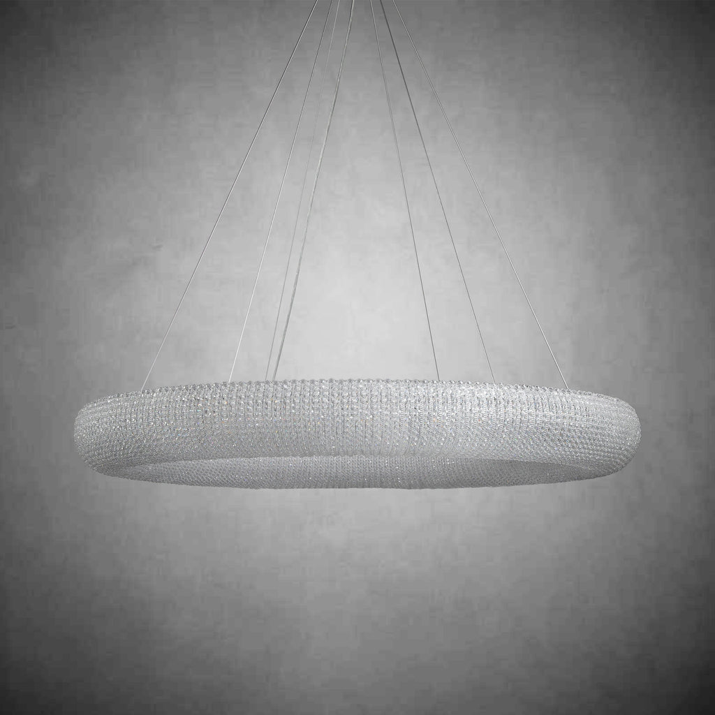 Halos Crystal Round LED Chandelier 32"41''59''72''