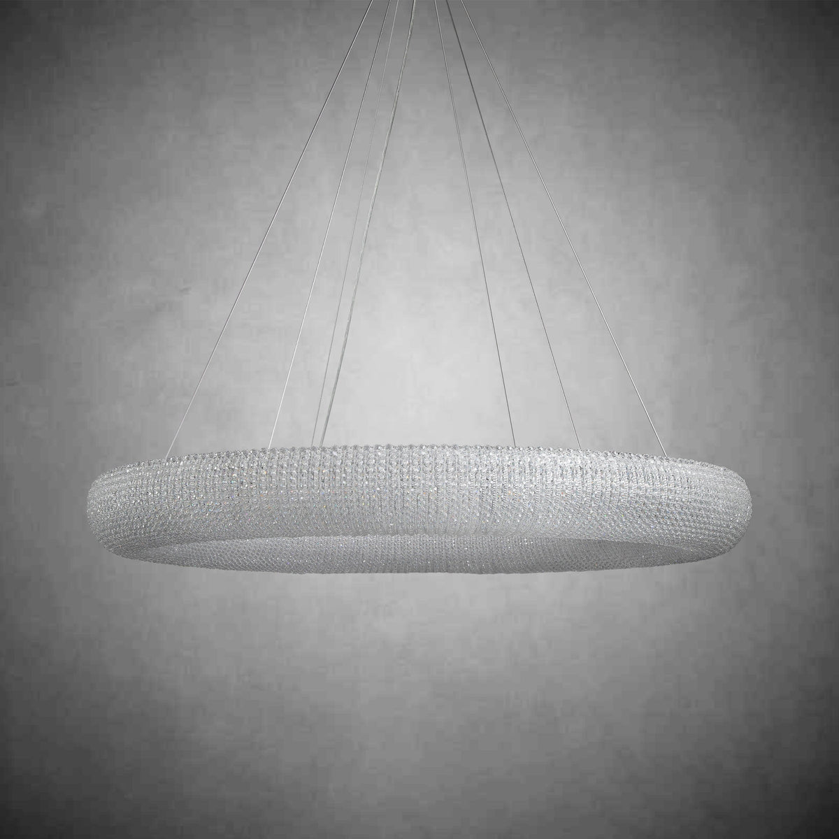 Halos Crystal Round LED Chandelier 32"41''59''72''
