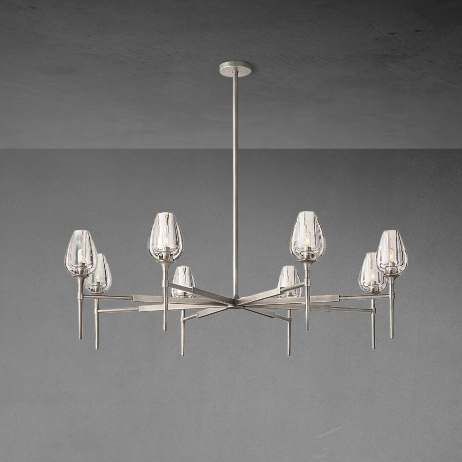 Tulipe Round Chandelier 27''42''54''