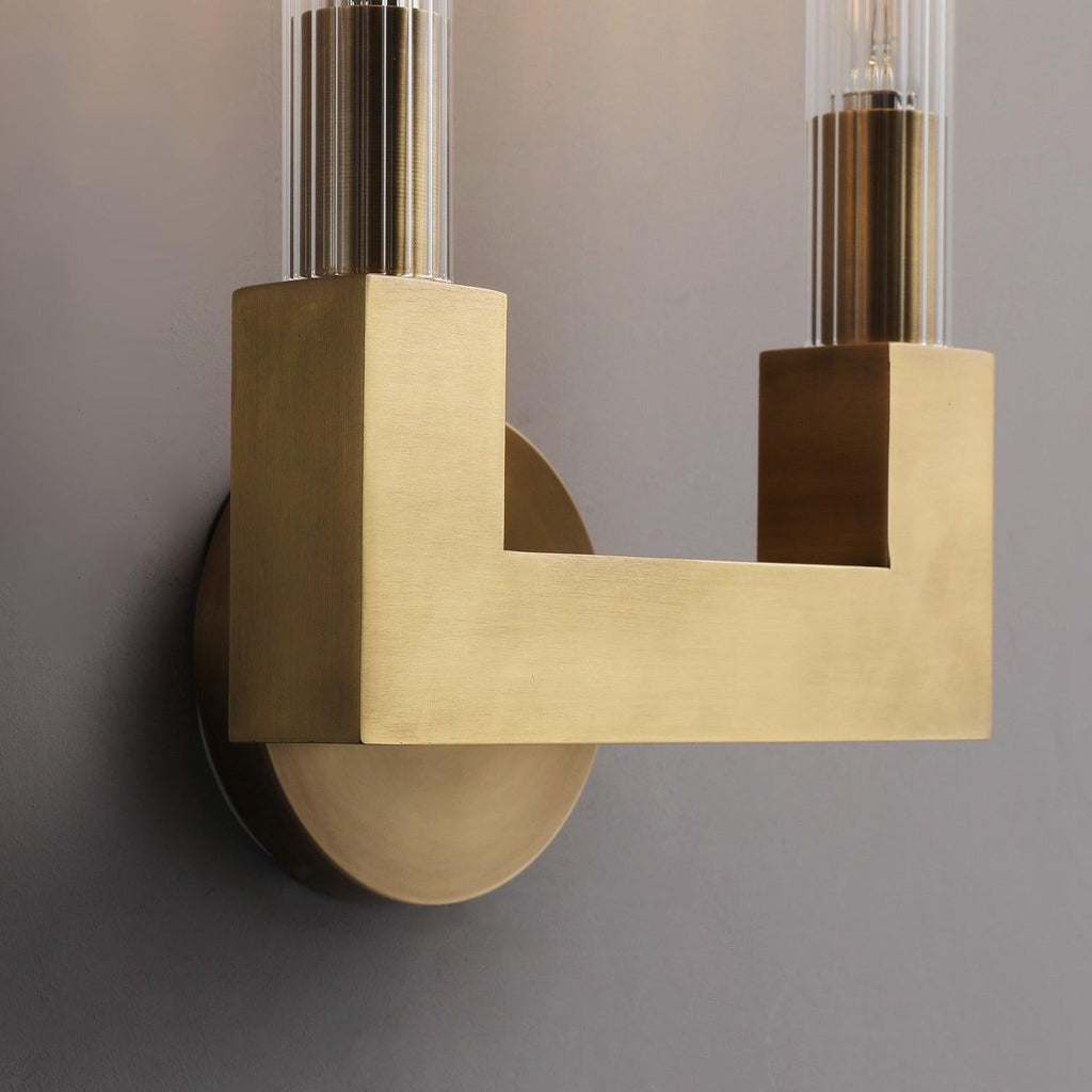 Cannel Double Wall Sconce 18"H