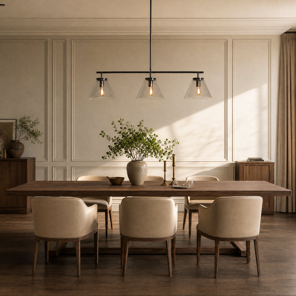 Westvane Linear Cone Chandelier