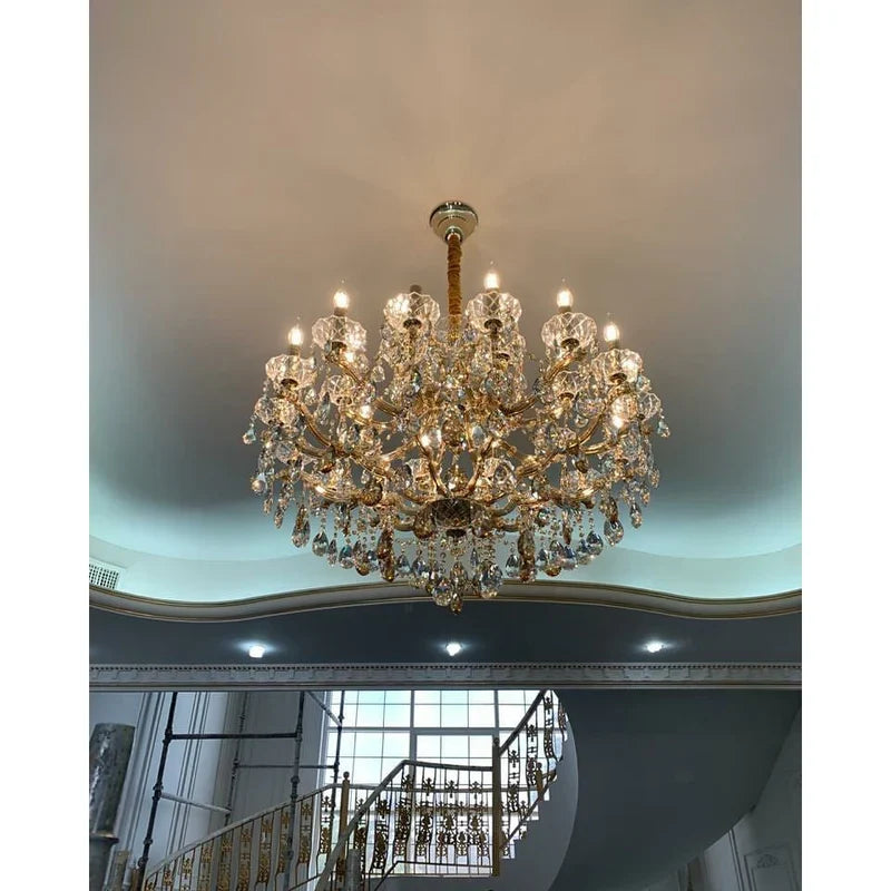 Allumage Extra Wide Classic Crystal Chandelier