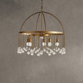 Aurelle Crystal Ball Round Chandelier 5 Light / 8 Light
