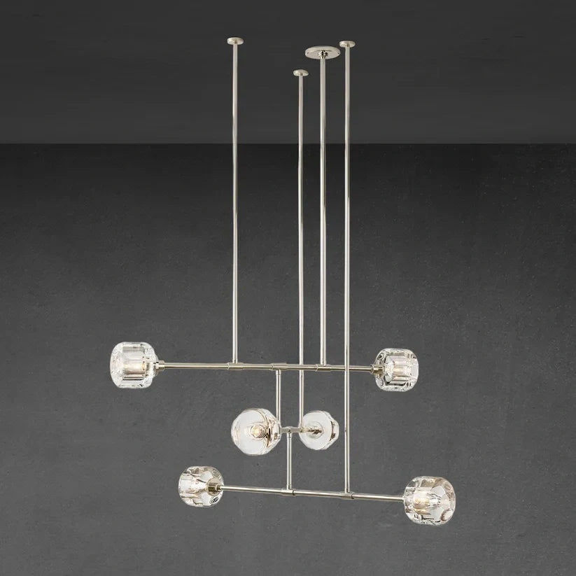 Demaket Mobile Round Chandelier 48" 62"