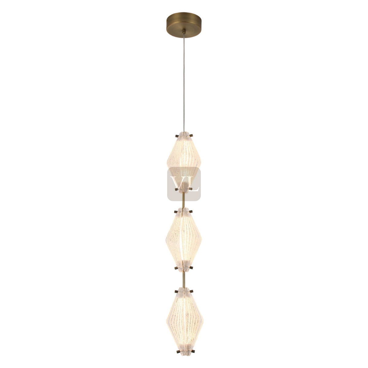 Glass Art Chandelier