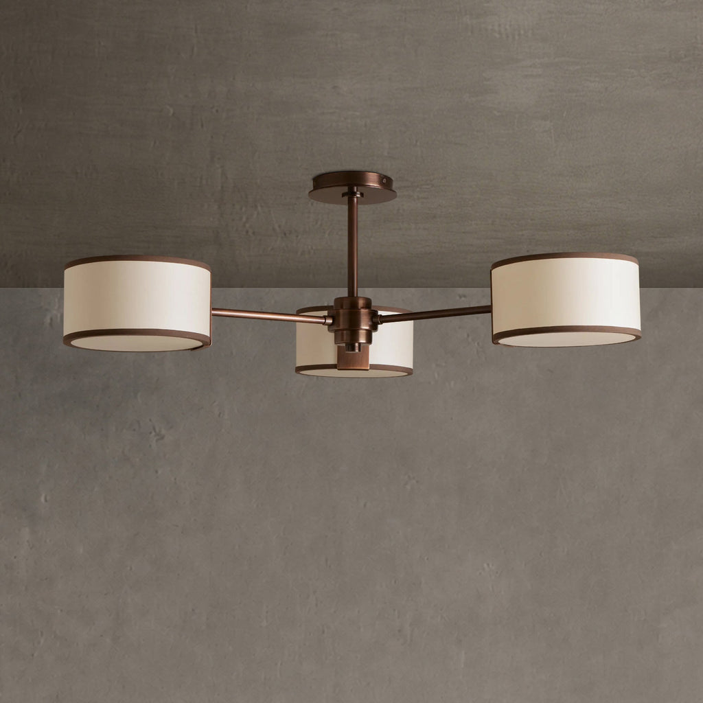 Fervay Fabric Flush Mount