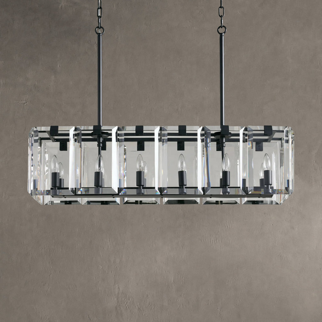 Amarelle Rectangular Chandelier 12/16 Light