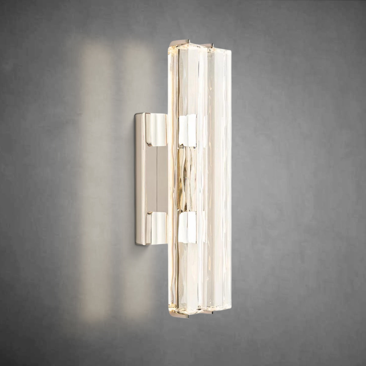 Auduban Crystal Double Sconce