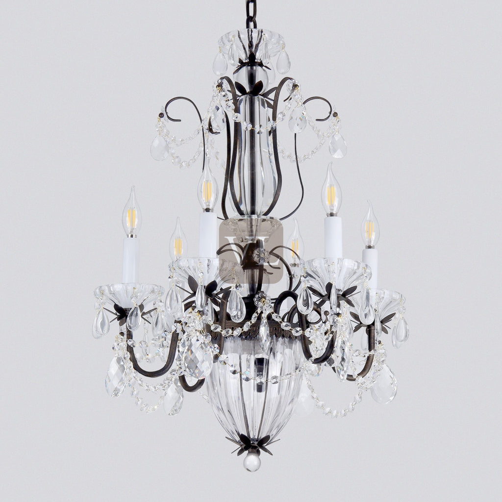 Victorian Crystal Chandelier