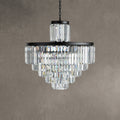 Elegant Lyndore 22-Light Crystal Chandelier with Bronze Finish