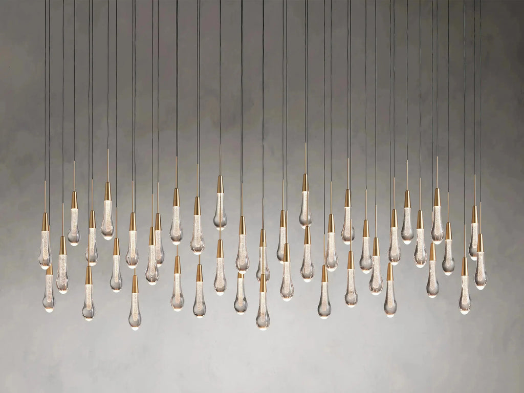 Soltaire Linear Chandelier 37"50"70"87"120"