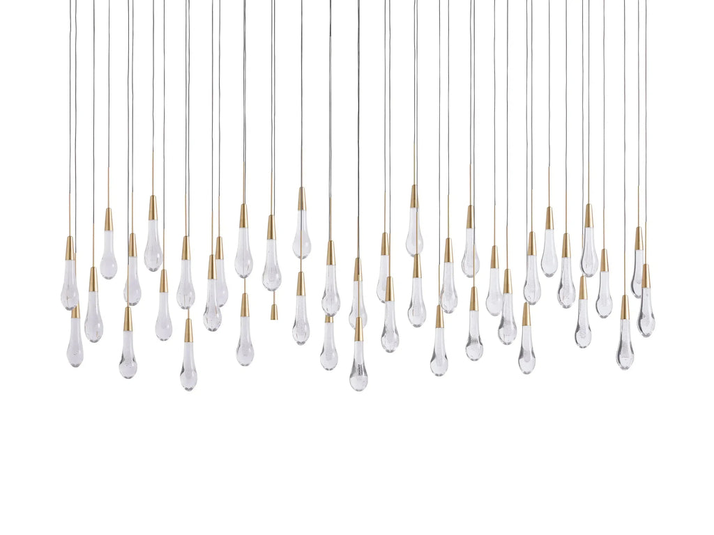Soltaire Linear Chandelier 37"50"70"87"120"