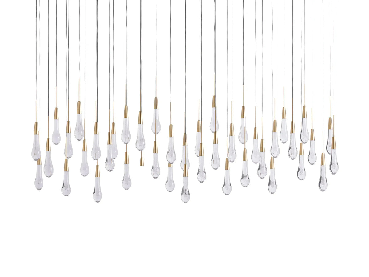Soltaire Linear Chandelier 37"50"70"87"120"