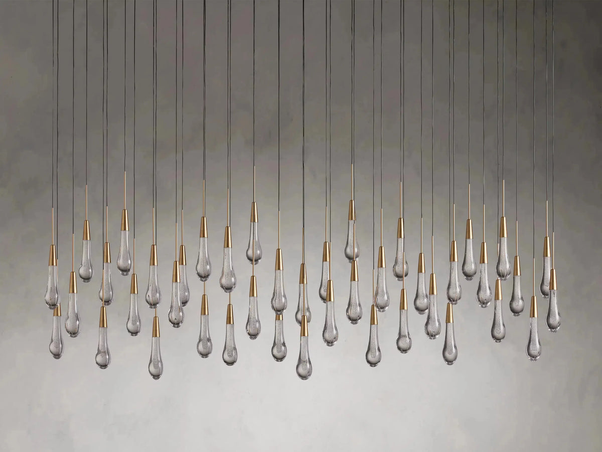 Soltaire Linear Chandelier 37"50"70"87"120"