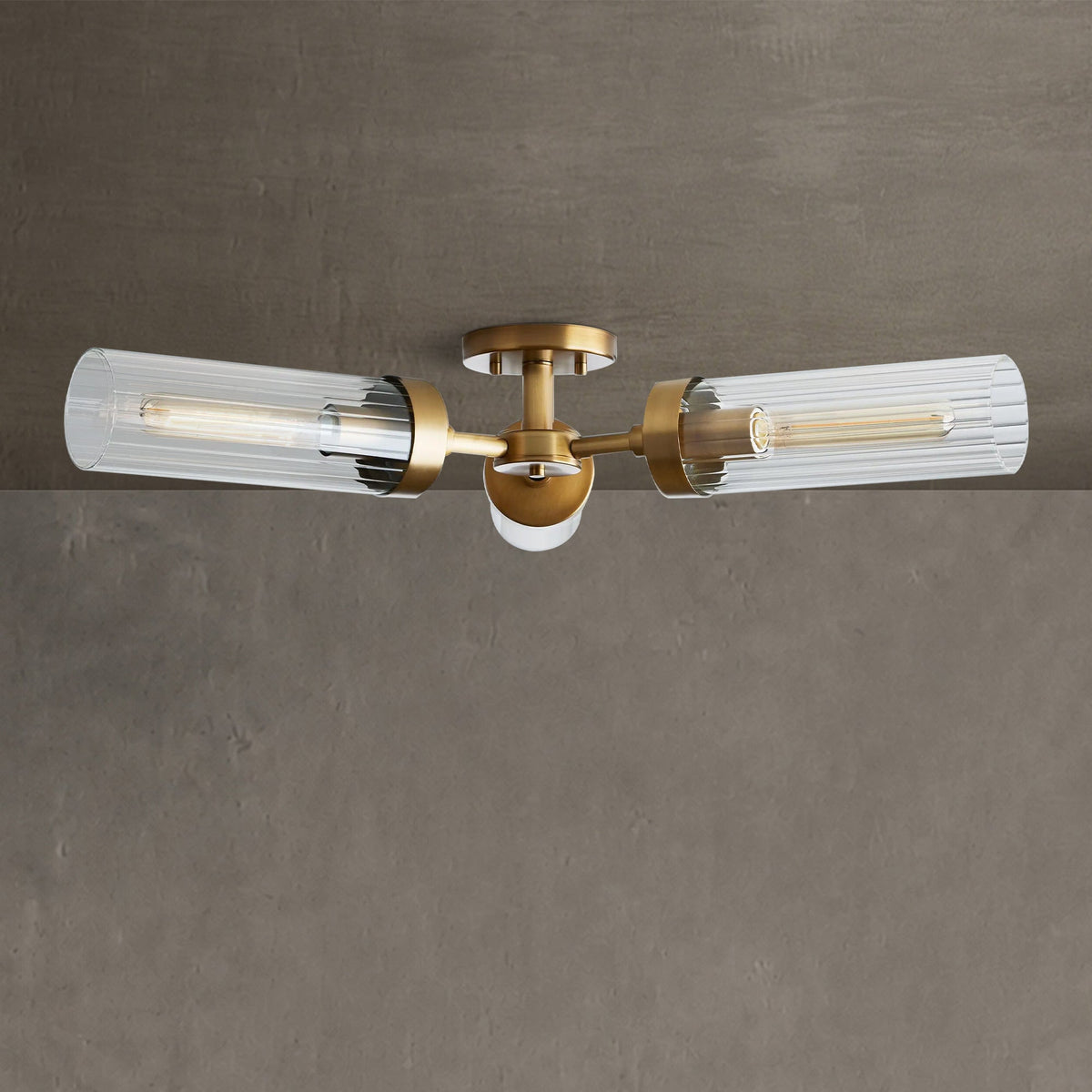Lunoir 3-Light Flushmount