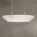 Ghiandor Glass Oval Chandelier 54''65''