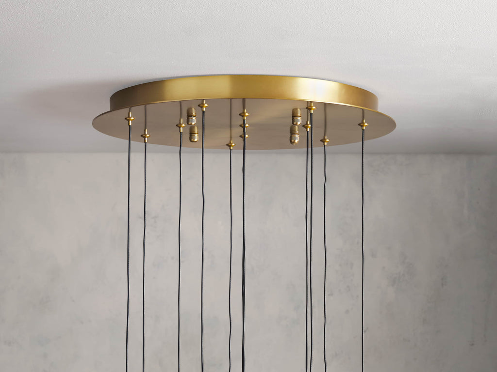 Solvane Round Chandelier 17" 24" 36“48‘’ 58“