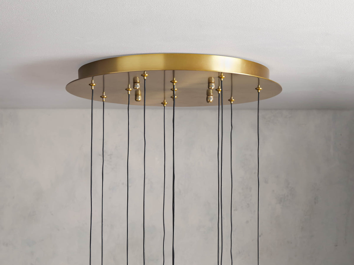 Solvane Round Chandelier 17" 24" 36“48‘’ 58“