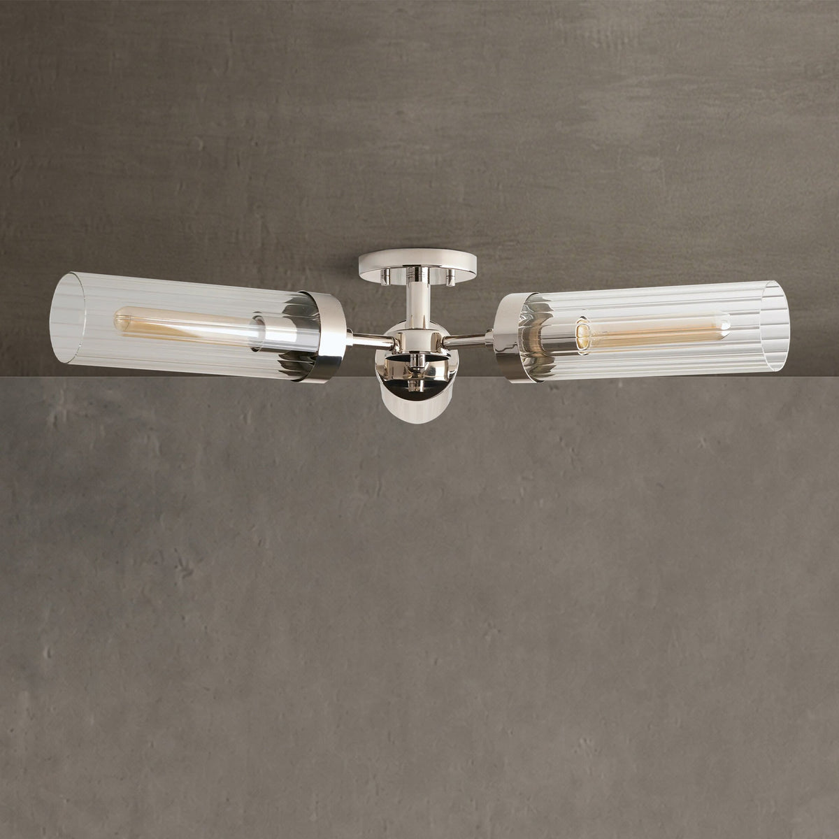 Lunoir 3-Light Flushmount