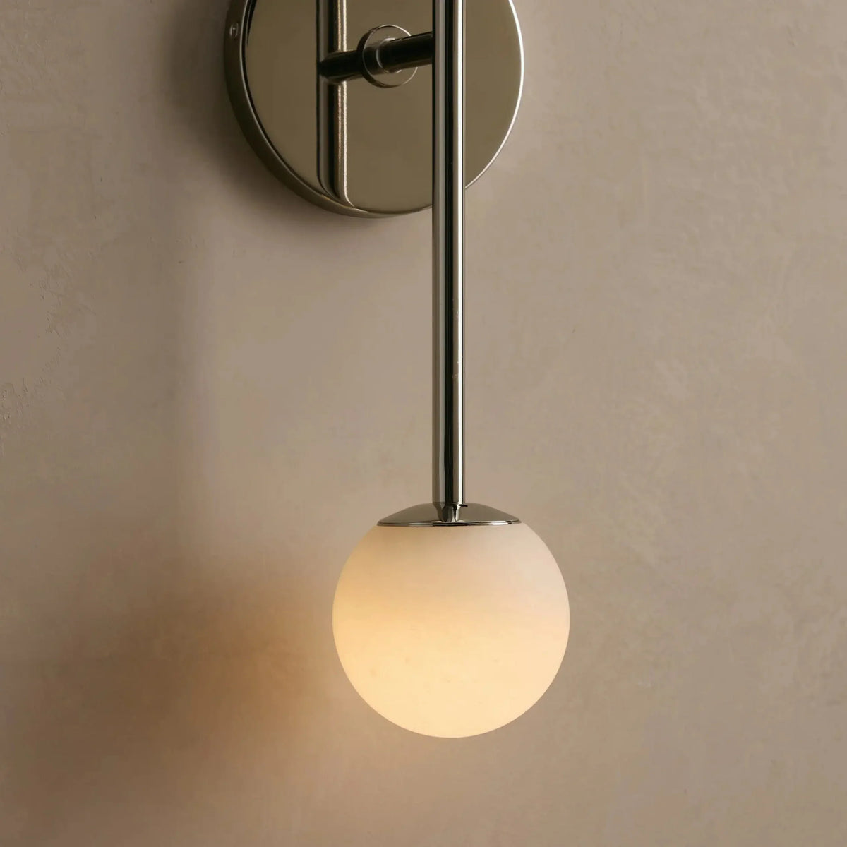 Marlbeau Double  Alabaster Sconce