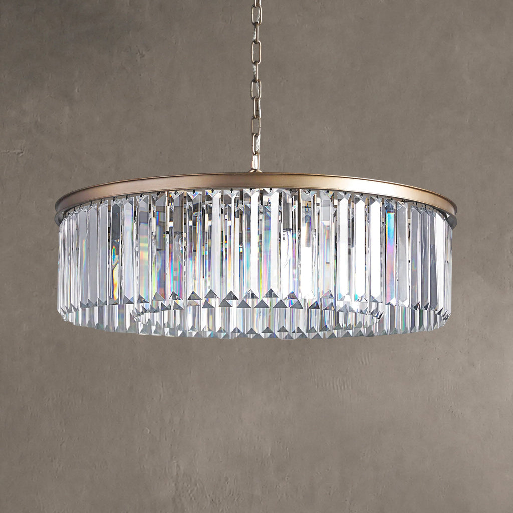 Lyndore Crystal Round Chandelier