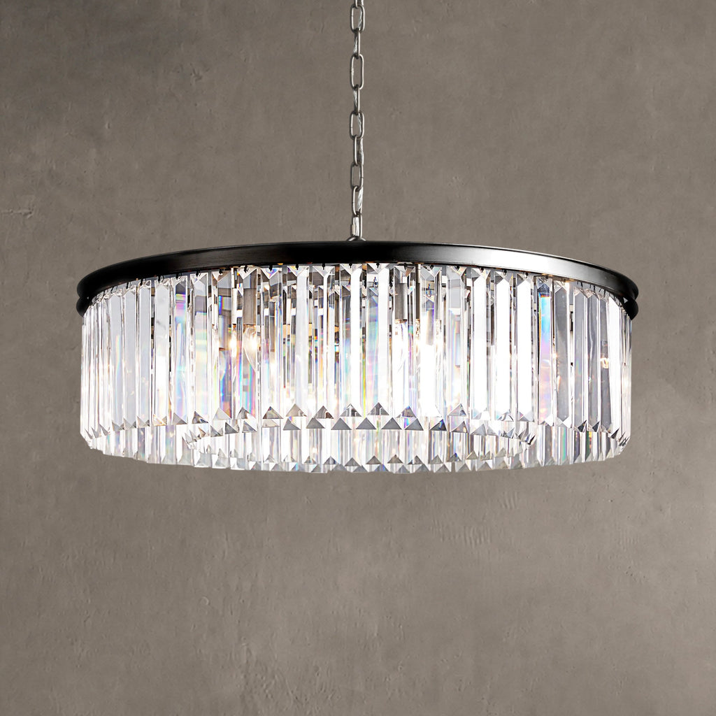 Lyndore Crystal Round Chandelier