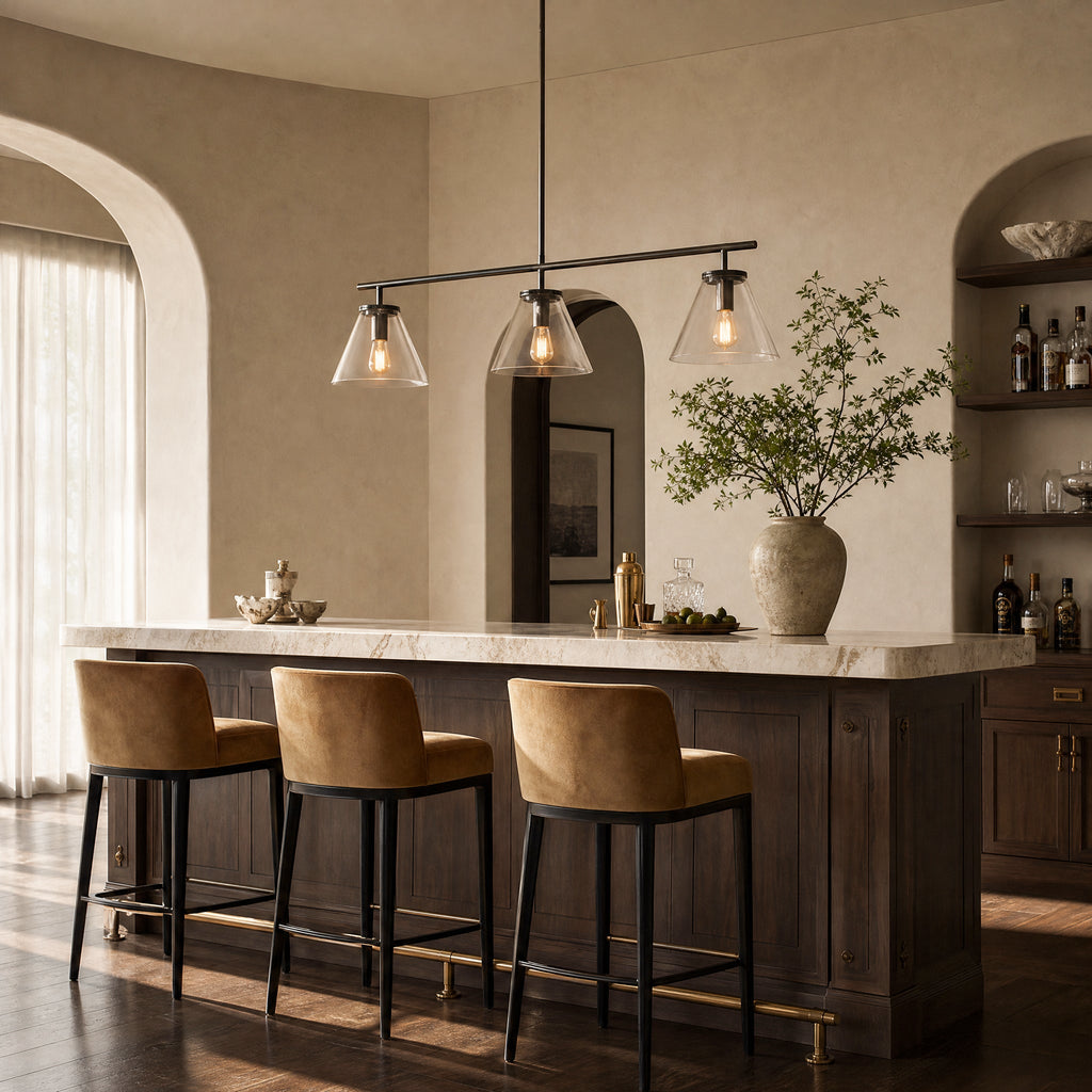 Westvane Linear Cone Chandelier