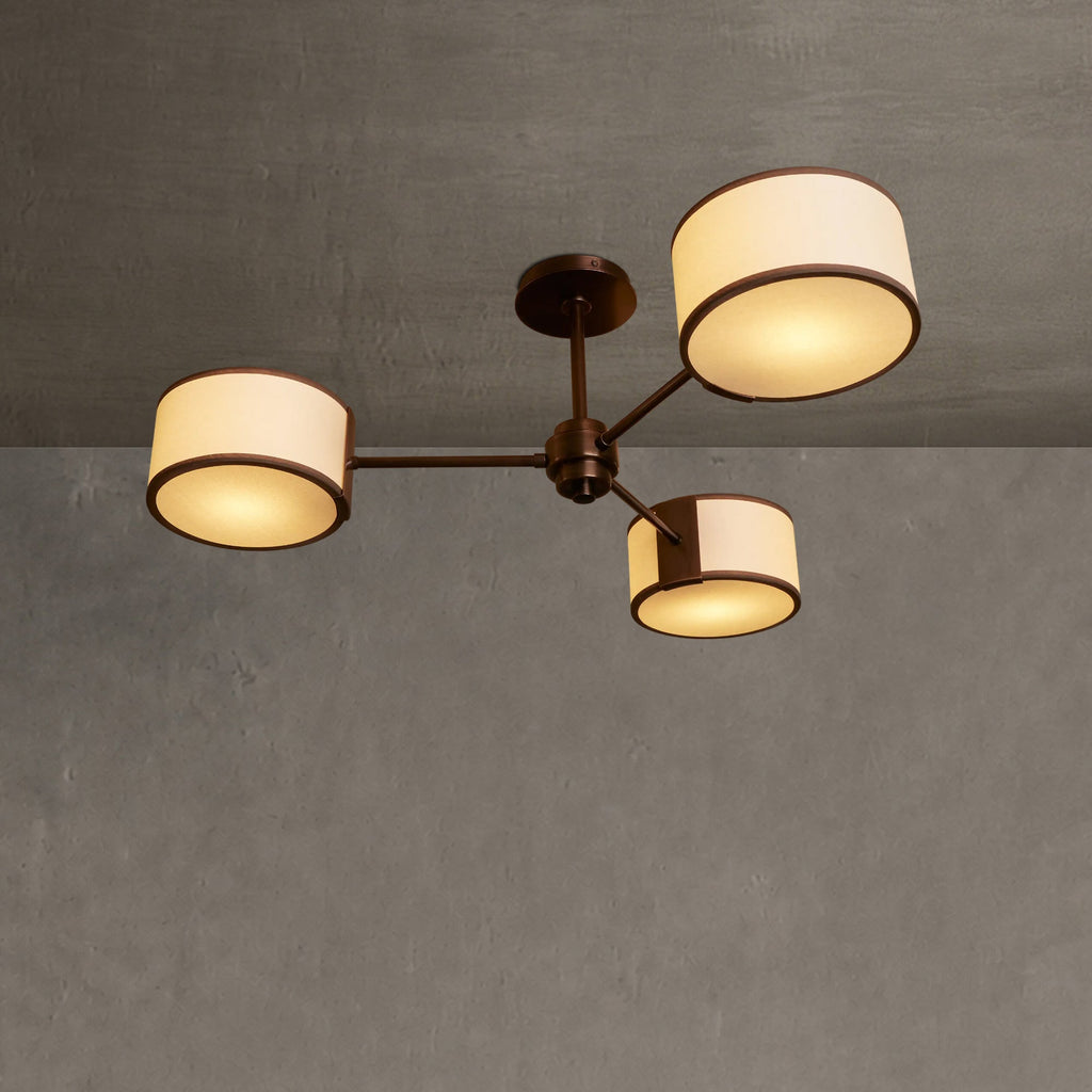 Fervay Fabric Flush Mount