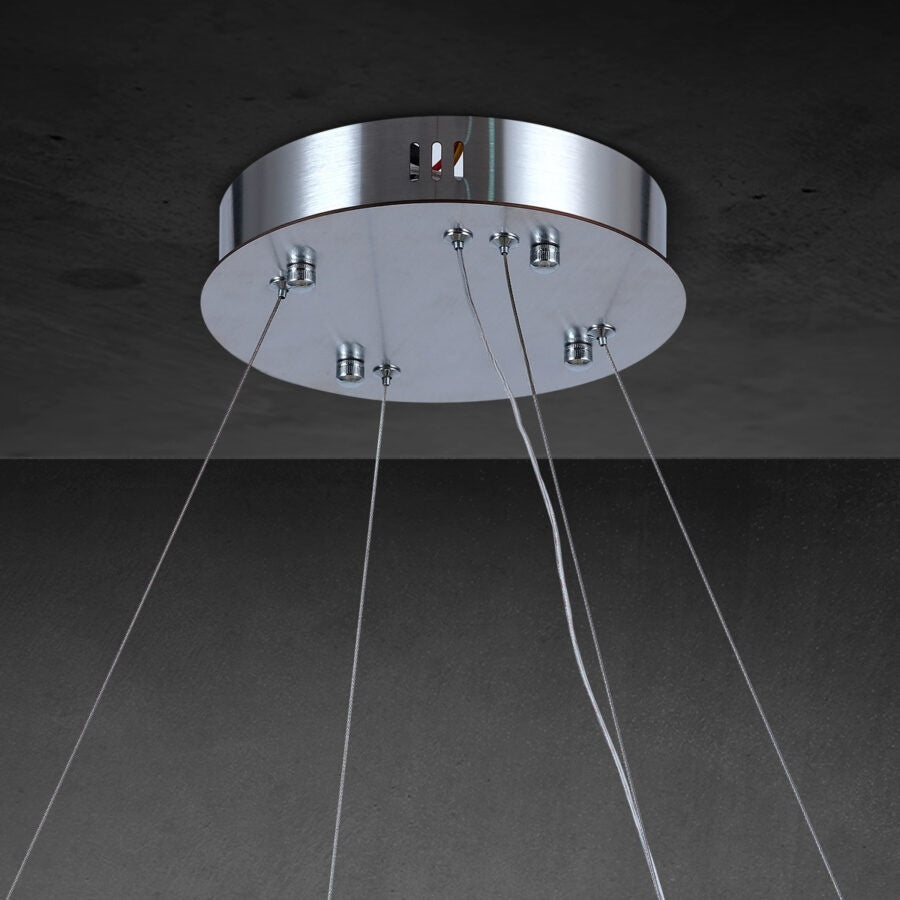 Rivaga Calcite Round Chandelier 31"40"60"