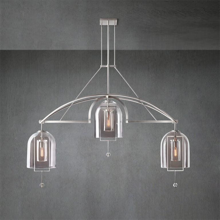 Fulcram Linear Chandelier 73" 3-Lights