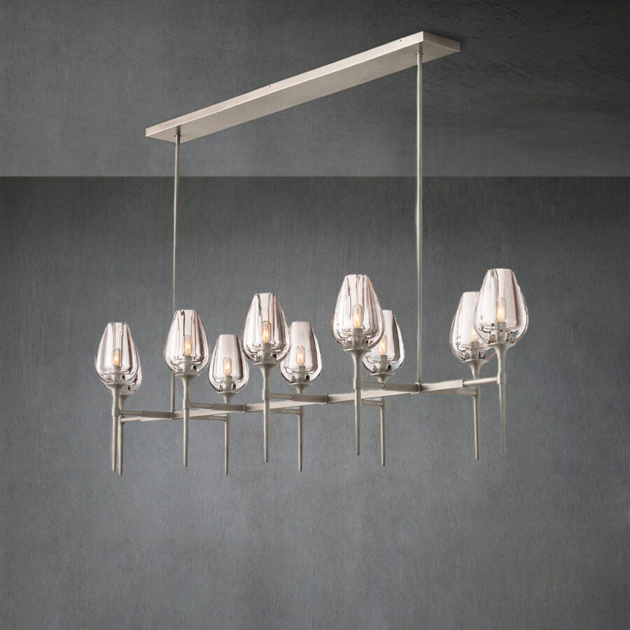 Tulipe Linear Chandelier 52''65''