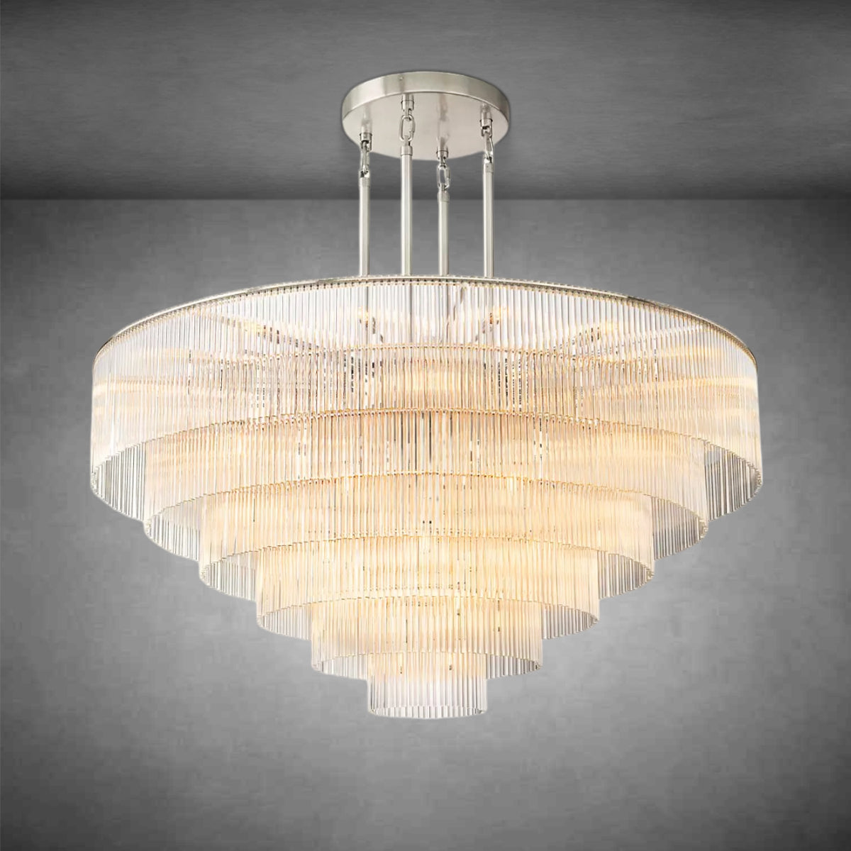 Amadeon Round Chandelier 60"