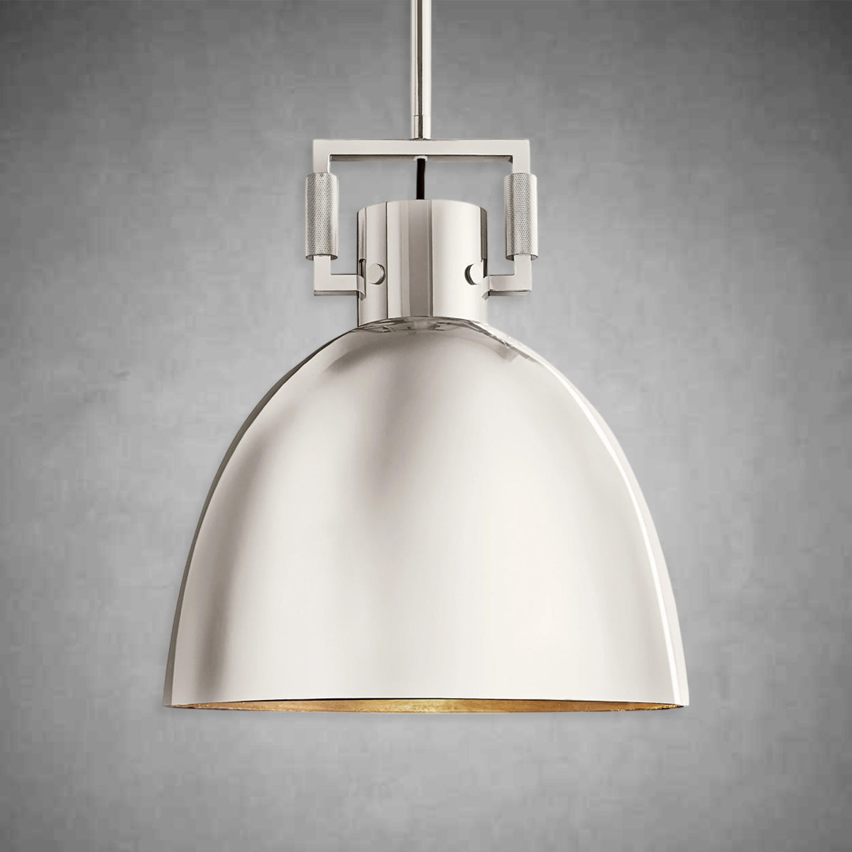 Machine Metal Cloche Pendant 10''14''18''