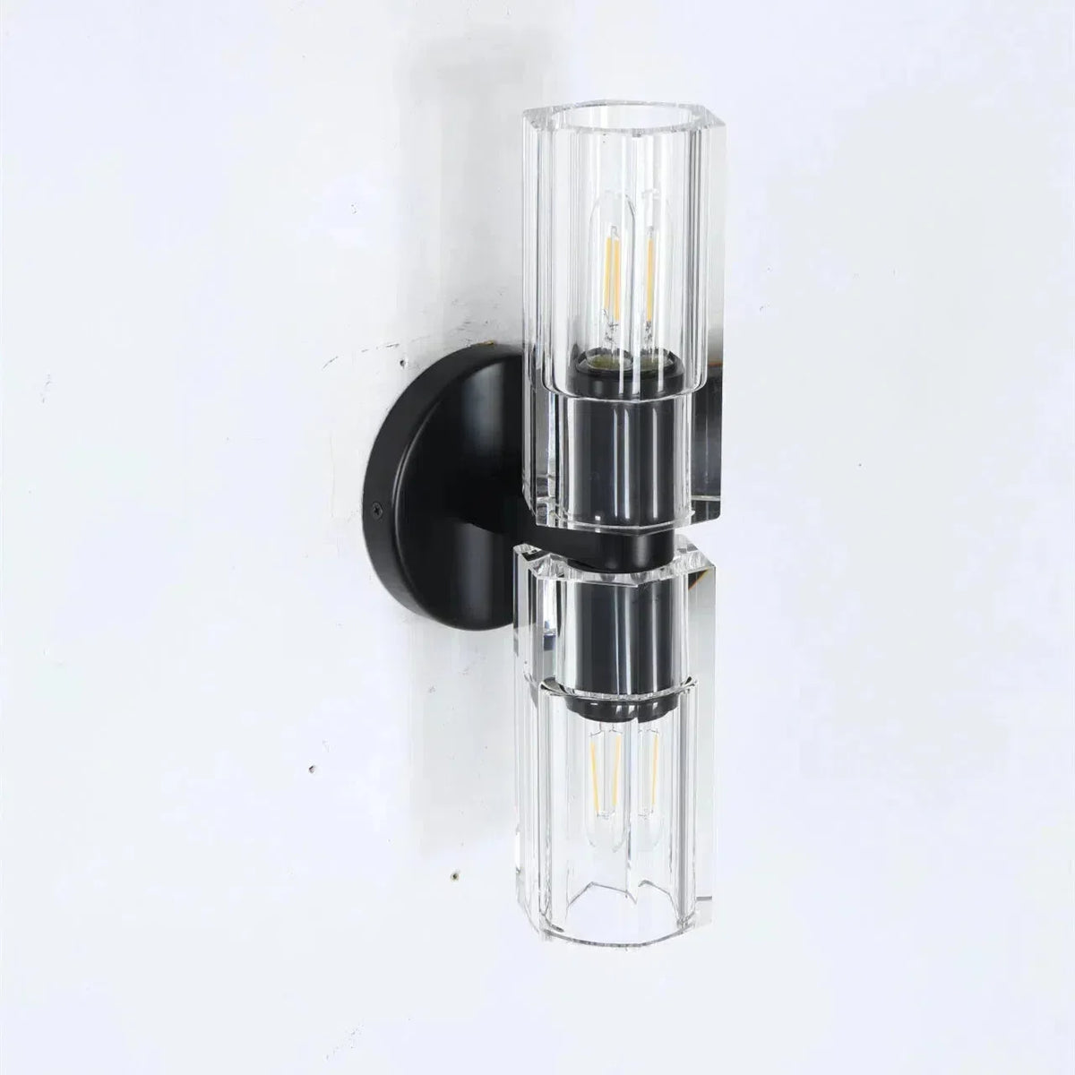 Arcachen Crystal Linear Wall Sconce 13"H