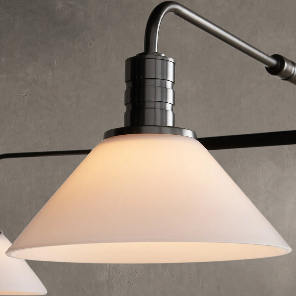 Torvane Glass Round Chandelier 30'' 52''