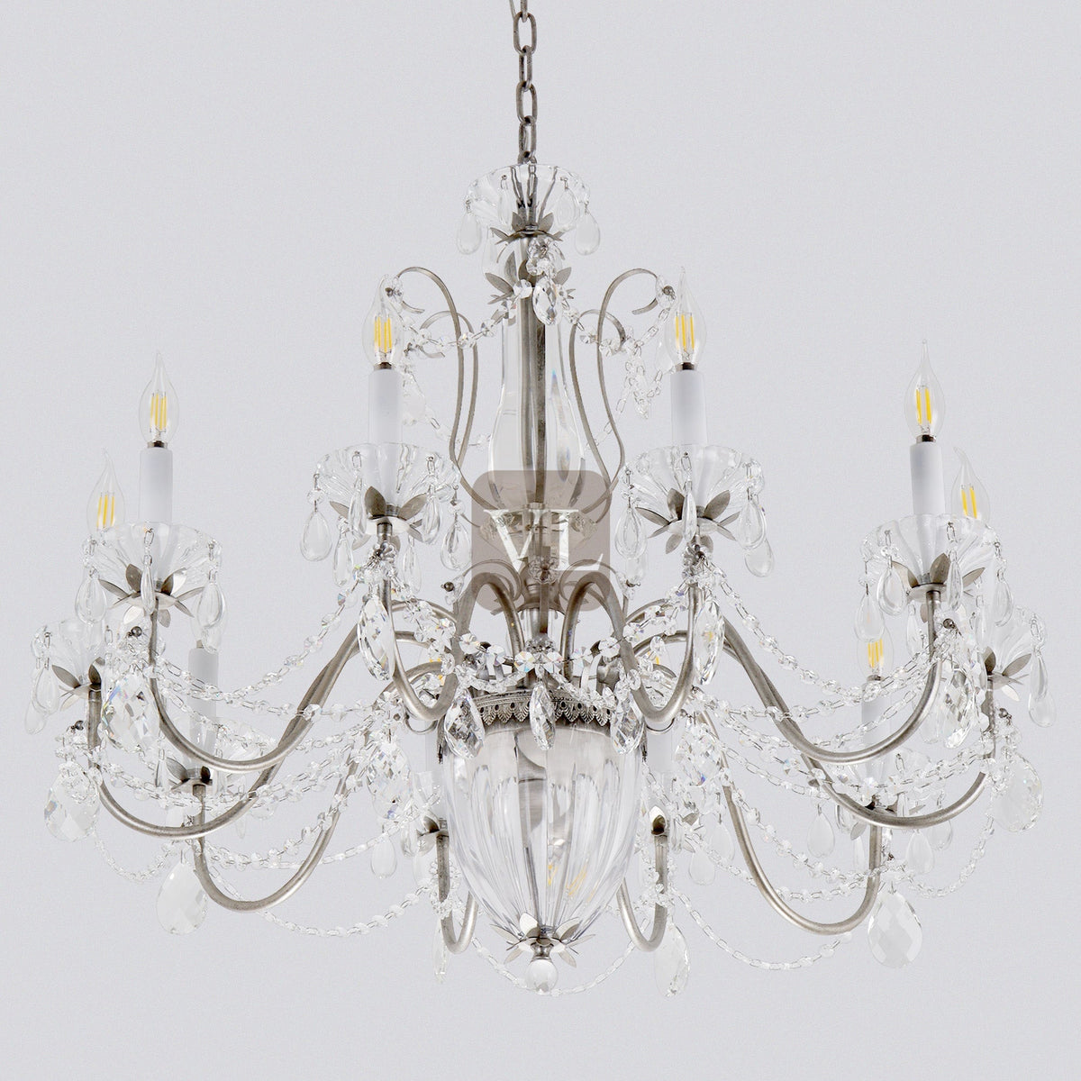 Victorian Crystal Chandelier