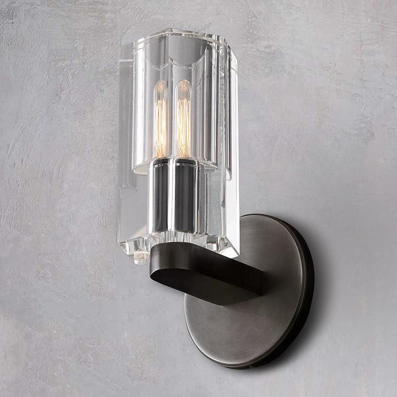 Arcachen Crystal Wall Sconce 9"H